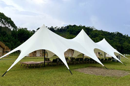 Mountain Shaped Canopy Tent