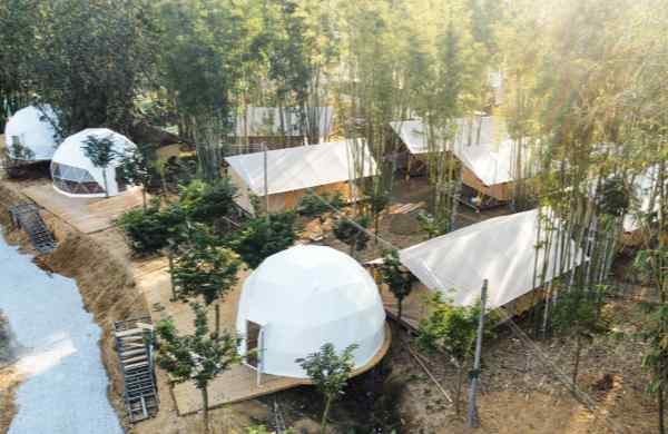 Unique choice: Choose the most suitable Glamping tent in the scenic area