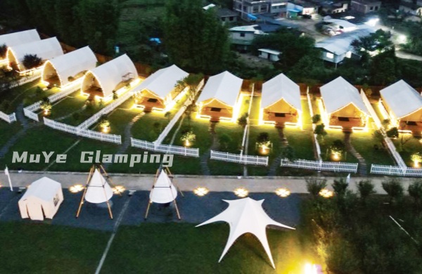 The prospect of glamping hotel with low cost and high return?